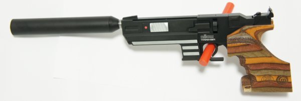 Twinmaster Trainer testweise mit Schalldämpfer