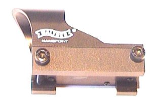 Leuchtpunktzielger�t f�r Luftdruck- , CO2- Waffen�und Kleinkaliberwaffen  sowie f�r Armbr�ste.