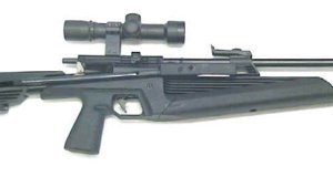 Luftgewehr mit Zielfernrohr