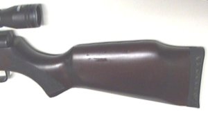 Luftgewehr mit Zieloptik