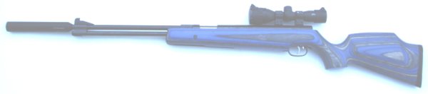 Weihrauch HW77 mit Zielfernrohr und Schichtholzschaft