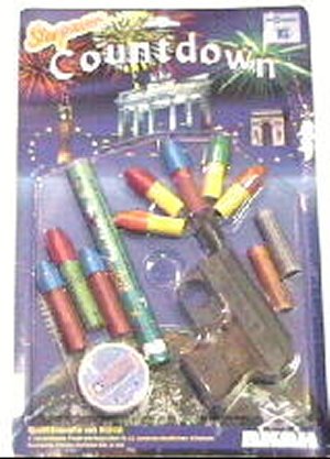 Pyrotechnisches Sortiment mit 6mm Pistole