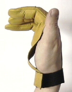 Fingerschutz zum Bogenschie�en