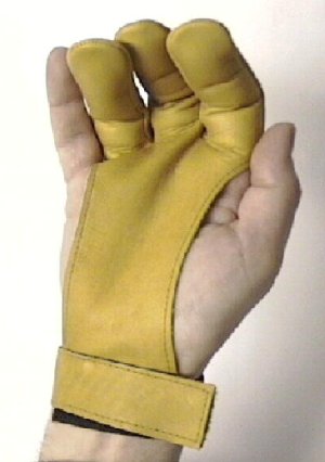 Fingerschutz zum Bogenschie�en