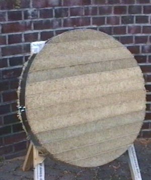 Strohzielscheibe
